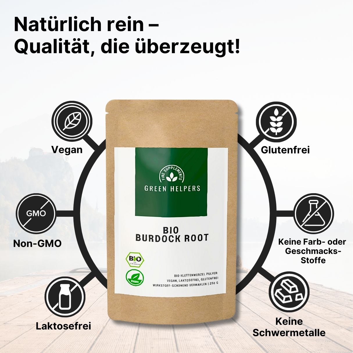 Burdock Root Pulver kaufen Bio 250 g Fakten