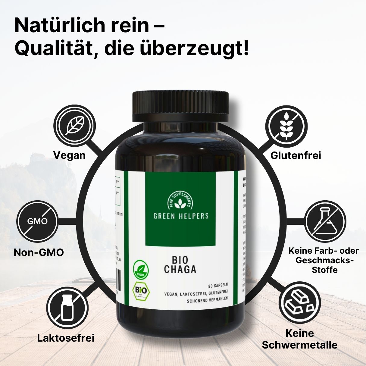 Chaga Kapseln kaufen Bio Vitalpilz Fakten