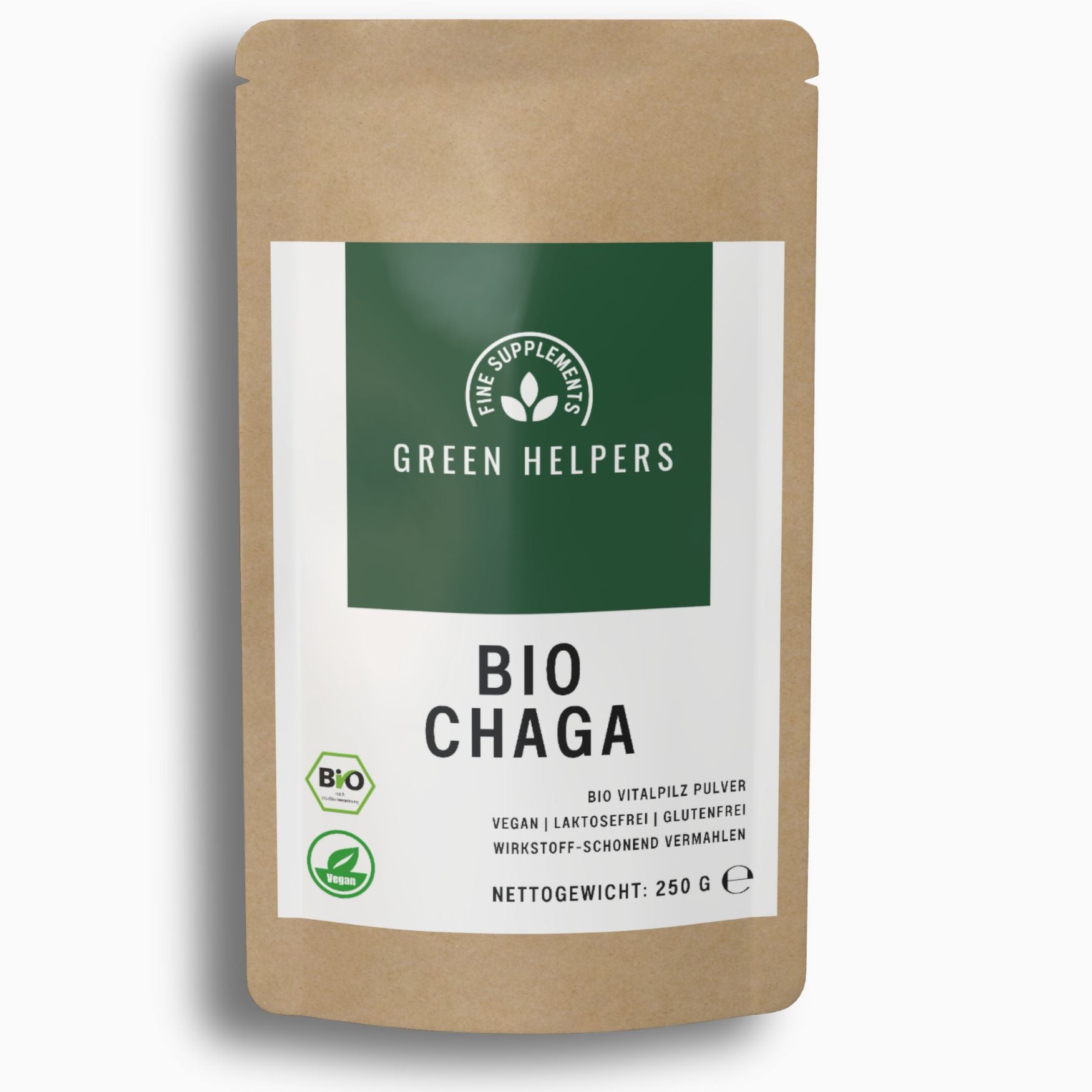 Chaga Pulver kaufen Bio 250 g 