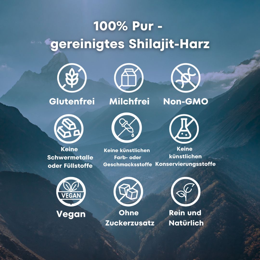 Premium Shilajit kaufen Features