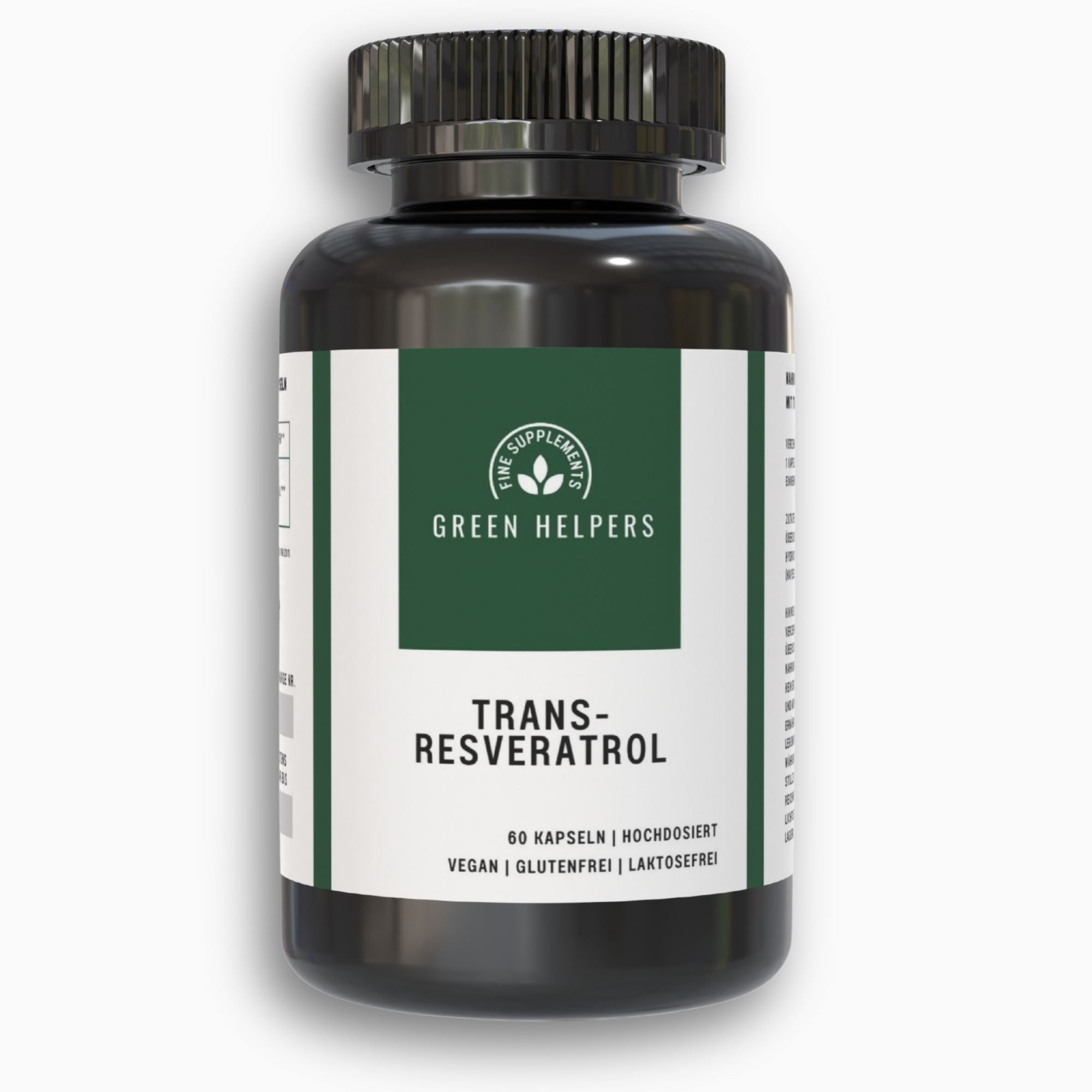 Resveratrol Kapseln hochdosiert vegan Trans-Resveratrol